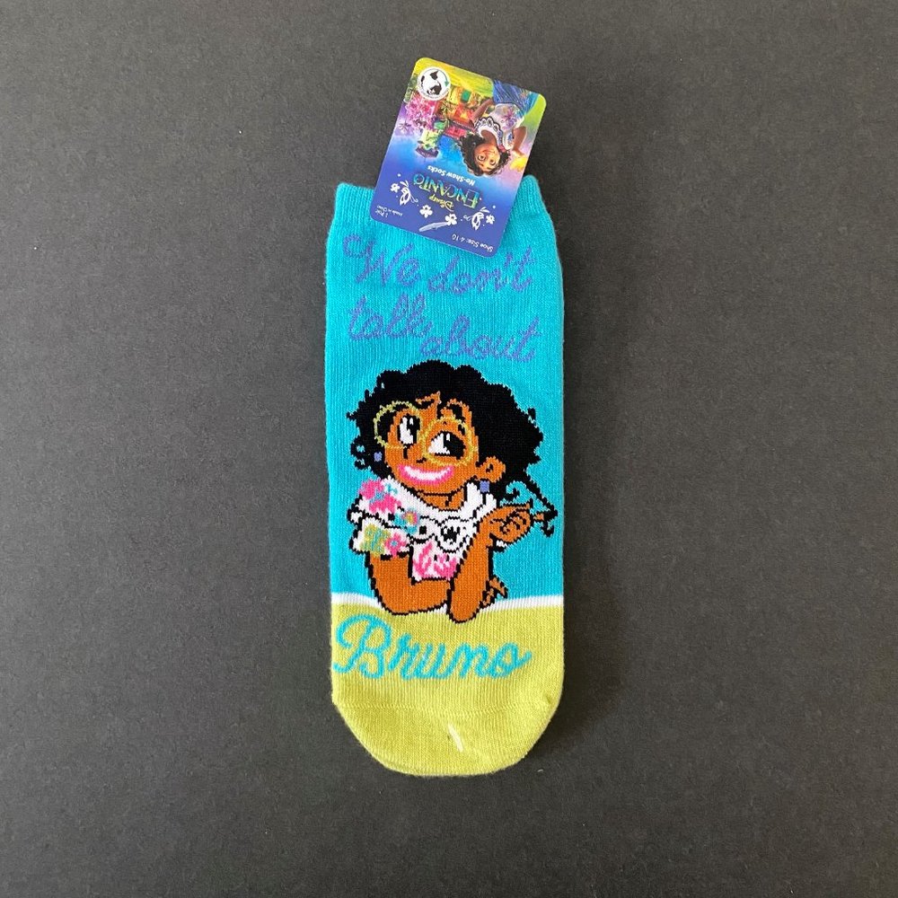 Disney Encanto - No Show Socks, Size Women's 4-10